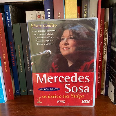 DVD: Mercedes Sosa: Acústico na Suíça - Usado