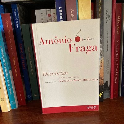 Livro: Desabrigo e outras narrativas, de Antônio Fraga - Usado