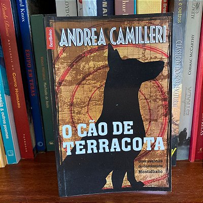 Livro: O cão de terracota, de Andrea Camilleri - Novo