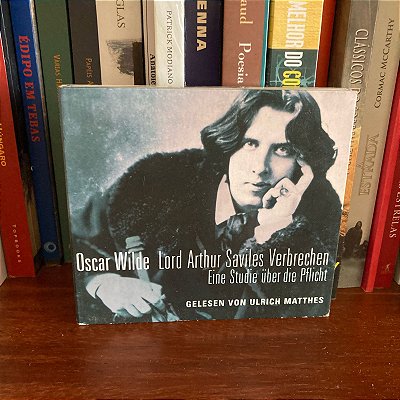 CD: Oscar Wilde, Lord Arthur Saviles Verbrechen - Duplo - Usado - Importado