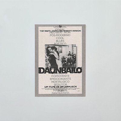 Ímã: Daunbailó - 8x5cm - Lacrado