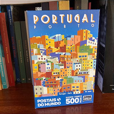 Jogo: Quebra-cabeça Portugal, Porto - 500 peças - Novo