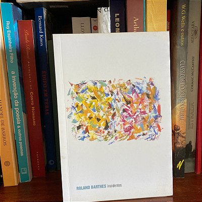 Livro: Incidentes, de Roland Barthes - Novo