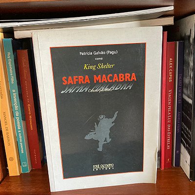 Livro: Safra macabra, de King Shelter (Pagu) - Novo
