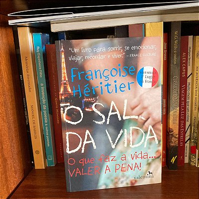 Livro: O sal da vida, de Françoise Héritier - Usado