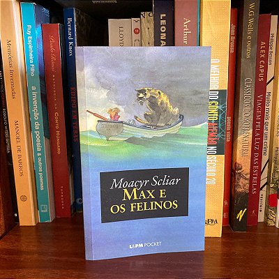 Livro: Max e os felinos, de Moacyr Scliar - Usado