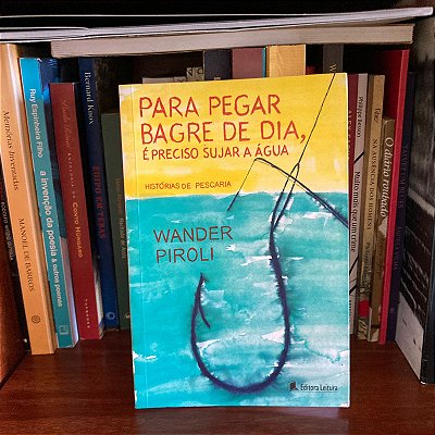 Livro: Para pegar bagre de dia, é preciso sujar a água, de Wander Piroli - Usado