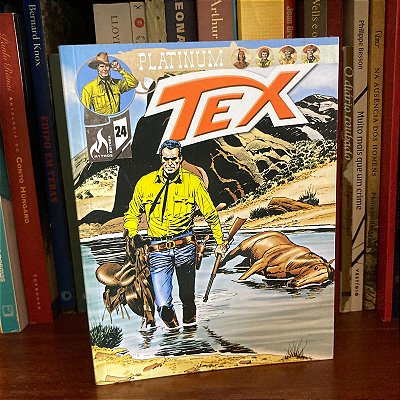 HQ: Tex Platinum 24: Polícia apache & Pântano negro, de Boselli & Seijas - Novo