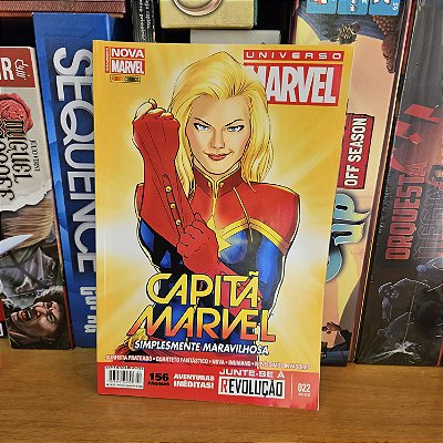 HQ: Universo Marvel 22: Capitã Marvel simplesmente maravilhosa - Usado