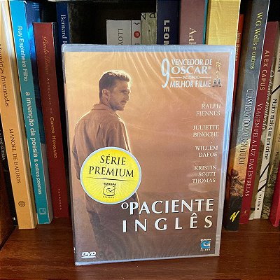 DVD: O paciente inglês - Lacrado