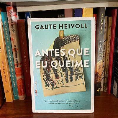 Livro: Antes que eu queime, de Gaute Heivoll - Usado