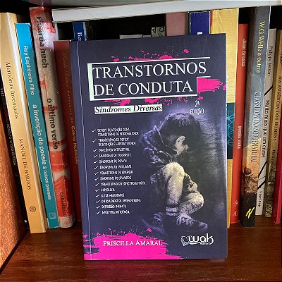 Livro: Transtornos de conduta, de Priscila Amaral - Novo