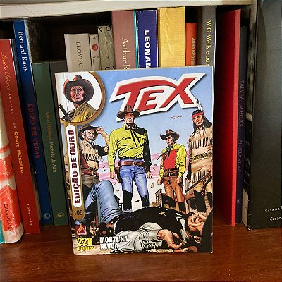 HQ: Tex Ouro 106: Morte na névoa, de Bonelli & Galleppini - Usado