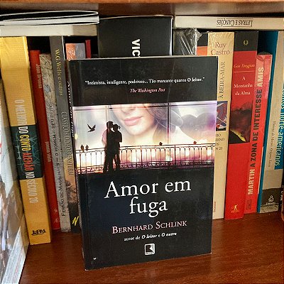 Livro: Amor em fuga, de Bernhand Schlink - Usado