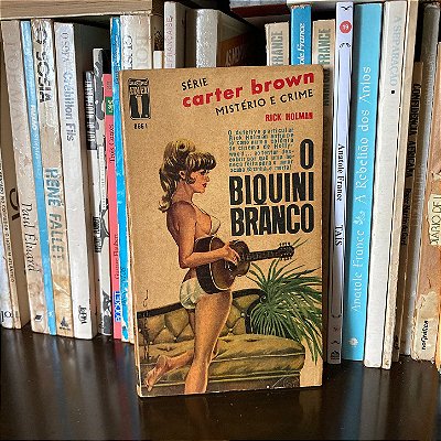 Livro: O biquíni branco, de Carter Brown - Usado