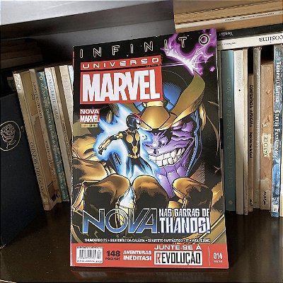 HQ: Universo Marvel 14: Nova nas garras de Thands! - Usado