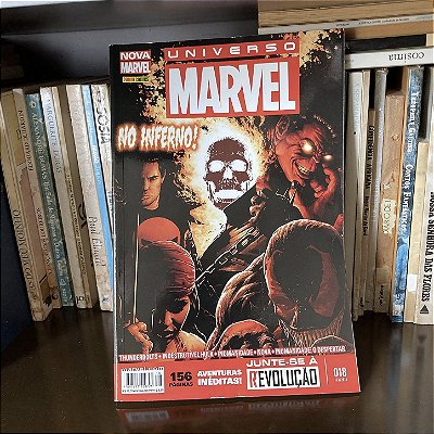 HQ: Universo Marvel 18: No inferno! - Usado