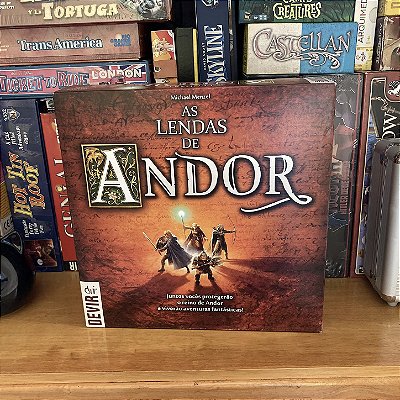 Jogo: As lendas de Andor - Usado