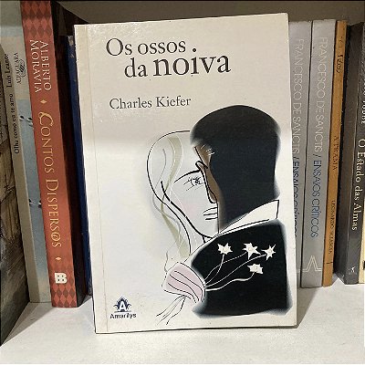 Livro: Os ossos da noiva, de Charles Kiefer - Usado