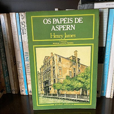 Livro: Os papéis de Aspern, de Henry James - Usado