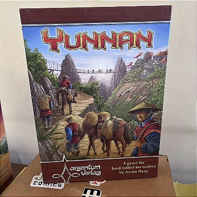Jogo: Yunnan - 1a. edição alemã - Manual em português - Usado