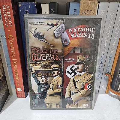 DVD: Prelúdio de guerra & O ataque nazista - Usado