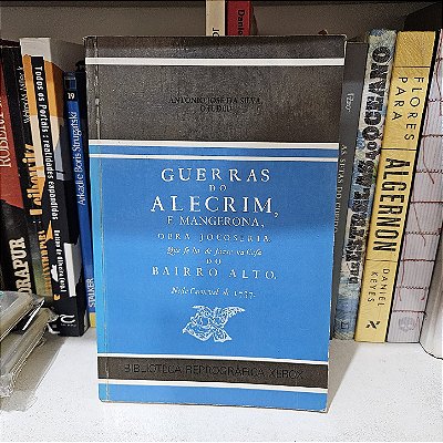 Livro: Guerras do Alecrim, e Magerona, de Antônio José da Silva, o Judeu - Usado