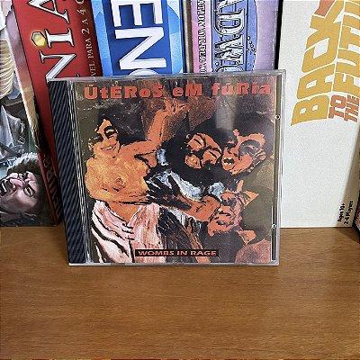 CD: Úteros em Fúria: Wombs in rage - Raro - Usado