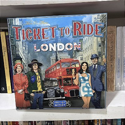 Jogo: Ticket to Ride: London - Usado