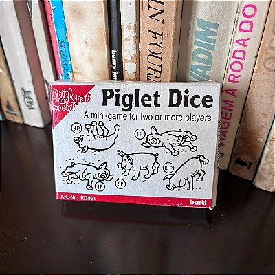 Jogo: Piglet Dice: a mini-game for two or more players - Novo