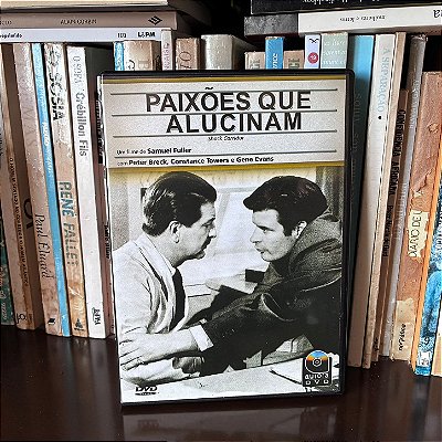 DVD: Paixões que alucinam, de Samuel Fuller - Usado