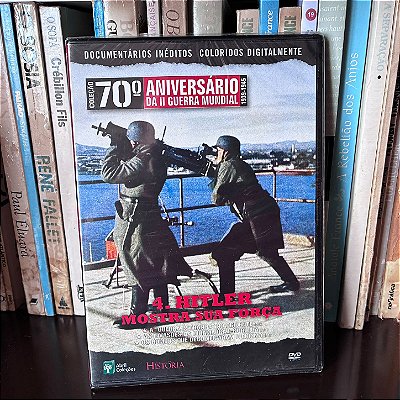DVD: Coleção 70º Aniversário da II Guerra Mundial - Vol. 4: Hitler Mostra Sua Força - Lacrado