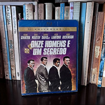 Blu-ray: Onze homens e um segredo - Clássico de 1960 - Edição de 50 anos - Lacrado