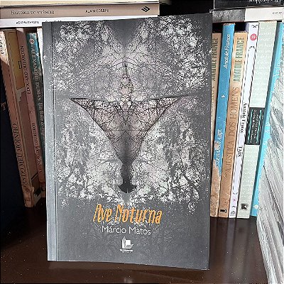 Livro: Ave noturna, de Márcio Matos - Autografado - Usado