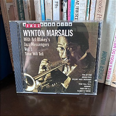 CD: Wynton Marsalis, with Art Blakey's Jazz Messengers: Time Will Tell, vol. 1 - Usado