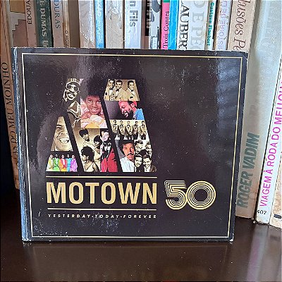 CD: Motown 50: yesterday, today, forever - 3 discos - Usado