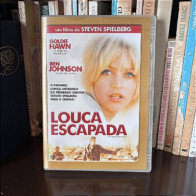 DVD: Louca escapada, de Steven Spielberg - Usado