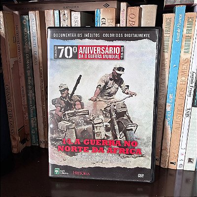 DVD: A guerra do norte da África - Usado