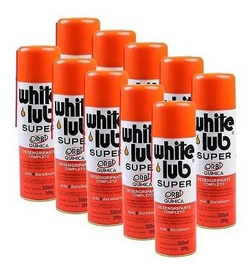 Óleo Anti Ferrugem White Lub Orbi 300ml Com 12 Un
