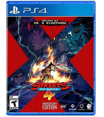 Streets Of Rage 4 Anniversary Edition - Ps4