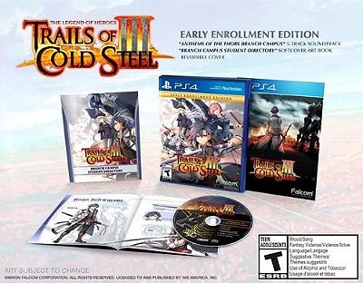 The Legend of Heroes Trails of Cold Steel III Early Enrollment Edition - PS4