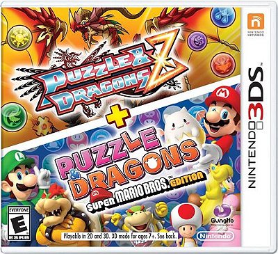 Puzzle & Dragons Z + Puzzle & Dragons Super Mario Bros Edition - Nintendo 3DS
