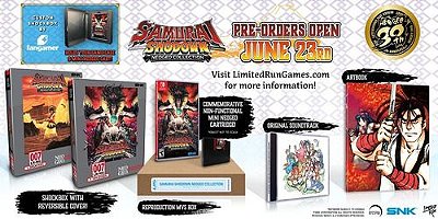 Samurai Shodown Neogeo Collection ShockBox Limited Edition - Nintendo Switch - Limited Run Games