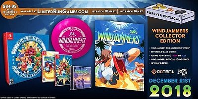 Windjammers Collector's Edition - Nintendo Switch - Limited Run Games