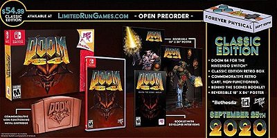 Doom 64 Classic Edition - Nintendo Switch - Limited Run Games