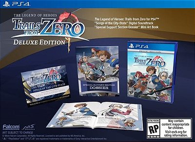 The Legend Of Heroes Trails From Zero Deluxe Edition - PS4