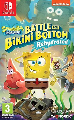 SpongeBob SquarePants Battle for the Bikini Bottom Rehydrated - Nintendo Switch