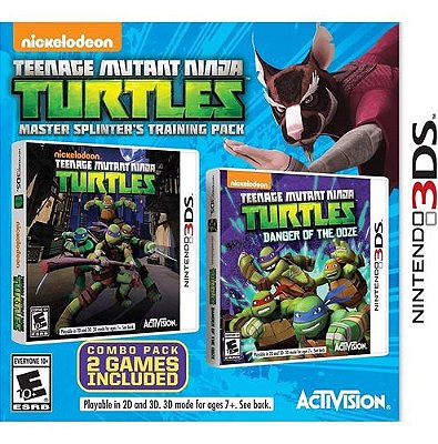 Teenage Mutant Ninja Turtles Master Splinter's Training Pack - Nintendo 3DS