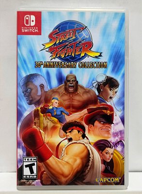 Street Fighter 30th Anniversary Collection - Nintendo Switch - Semi-Novo