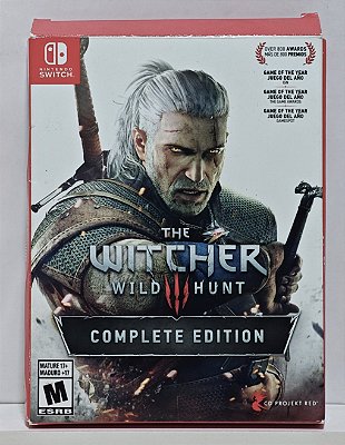 The Witcher 3 Wild Hunt Complete Edition - Nintendo Switch - Semi-Novo